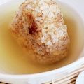 おそでさん's cooksnap of when they made だし汁でいただく☆焼きおにぎり茶漬け.