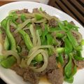 sao050902's cooksnap of when they made 簡単❤絶品☆チンジャオロース風.