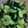 わんぽー's cooksnap of when they made わが家の浅漬け(塩もみ?)きゅうり.