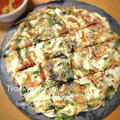 inyako's cooksnap of when they made 簡単！もちもち☆ニラもやしのチヂミ.
