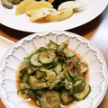 τомоко's cooksnap of when they made きゅうりとみょうがの甘酢漬け.