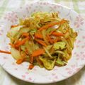 papepo☆'s cooksnap of when they made キャベツと玉ねぎのカレー炒め.