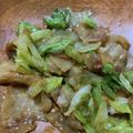 ◎みーちゃん◎'s cooksnap of when they made 豚レタ炒め.