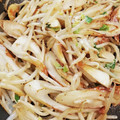 taniapa's cooksnap of when they made もやしとちくわのマヨ炒め.