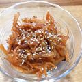 ｊ爺ｊ's cooksnap of when they made ★簡単♪さきいかのコチュジャン和え★.