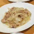 Ray✾'s cooksnap of when they made 節約＆玉ねぎ消費！玉ねぎ豚コマ胡椒焼き.