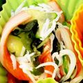 まっちゃ小豆's cooksnap of when they made きゅうり・わかめ・カニカマ・しらすの酢物.