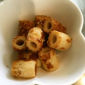 nonpy96's cooksnap of when they made お弁当に♡甘辛ちくわの胡麻だれ.