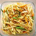 noezou's cooksnap of when they made じゃがいも金平.