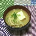 おはなすき's cooksnap of when they made ほっこり！えのきだけのお味噌汁.