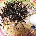 せけち's cooksnap of when they made 冷やし豚しゃぶと水菜の冷製パスタ.