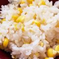 シムちぃ's cooksnap of when they made 酒と美味しい塩で作る★とうもろこしごはん.