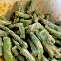 CS555's cooksnap of when they made 簡単!インゲンとカニカマの胡麻マヨ和え♪.
