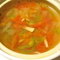 mcc5646's cooksnap of when they made 低カロリー！！コンソメトマトスープ.