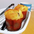 おまたんＬＡＢＯ's cooksnap of when they made ＊基本のマフィン＊〜強力・薄力粉使用〜.