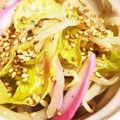 りょーーーちん's cooksnap of when they made レタスともやしのうま塩サラダ.