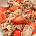 ちょこんめんたる's cooksnap of when they made トマトと豚こま肉のイタリアン炒め.