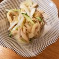 石崎ほし's cooksnap of when they made ササミ、玉ねぎ、キュウリの梅肉和え.