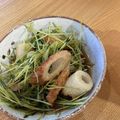 クックLM60OY☆'s cooksnap of when they made 豆苗とじゃこちくわのごまポン酢炒め.