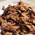 miiko大好き's cooksnap of when they made 豚肉となすびとしめじのオイスター炒め.
