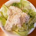 mmrmzk's cooksnap of when they made 豆腐ディップのせ♪水菜のサラダ.