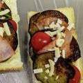 nanaねぇ。's cooksnap of when they made かぶりつく。茄子とトマトのオープンサンド.