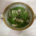 ポラリス管理栄養士's cooksnap of when they made 水菜とレタスのあっさり味優しいスープ♡♡.