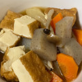 よん's cooksnap of when they made 時短！厚揚げ 大根 蒟蒻の煮物.