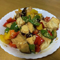 PTママ's cooksnap of when they made 夏野菜と厚揚げのﾋﾟﾘ辛炒め♪.
