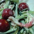 甘口キムチ's cooksnap of when they made きゅうりとカニカマの洋風サラダ.