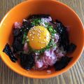 2880naaao's cooksnap of when they made たまごがとろ〜りネギトロ丼.