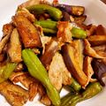 子持ちKONBU's cooksnap of when they made ご飯がすすむ♪なすとしし唐の甘辛みそ炒め.