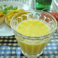 オレンジデイ's cooksnap of when they made バナナ+ヨーグルト+オレンジで朝ジュース.