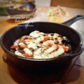 inyako's cooksnap of when they made 茄子･トマ･ピーマンのベーコンチーズ焼き.