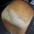 シェもずく's cooksnap of when they made ホームベーカリー早焼き！生クリーム食パン.
