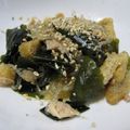 ちばたま's cooksnap of when they made 簡単☆春雨、ツナ、わかめ、揚げのチン！.