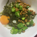 ただの人's cooksnap of when they made 納豆とおくらのねばねば丼☆.