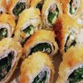 やまったくん's cooksnap of when they made 大葉とチーズの肉巻きフライ.