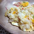 chi−ちゃん's cooksnap of when they made 白だしdeなんちゃって炒飯.