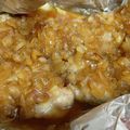 まなぽー。's cooksnap of when they made 鶏もも肉のオニオンソースホイル焼き♪.