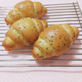 まあまま☆0403's cooksnap of when they made 羽つき☆黒ゴマチーズロール（イースト編）.