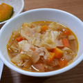 Loveschoco's cooksnap of when they made トマト缶不使用★生トマトでミネストローネ.