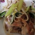AiYuKE's cooksnap of when they made 時短！豚肉・小松菜・もやしの旨ポン炒め.