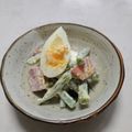 トキゴン's cooksnap of when they made いんげん&卵&ハムのデリ風サラダ♪.