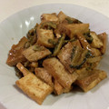 papikun's cooksnap of when they made ゴーヤと厚揚げの★ピリ辛★ごま味噌炒め.