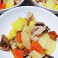 のり子のおかず♪'s cooksnap of when they made 炊飯器で簡単調理☆中華風肉じゃが。.