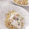 ぐるりママ's cooksnap of when they made 全卵＆牛乳で簡単あっさりカルボナーラ！.