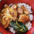 湯～ぽん's cooksnap of when they made サバ缶のケチャップ煮丼.