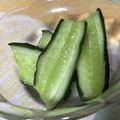 Muffin33's cooksnap of when they made きゅうりからし漬け.
