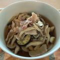 むねともも22's cooksnap of when they made ○豚肉と茄子の温かいそうめん○.